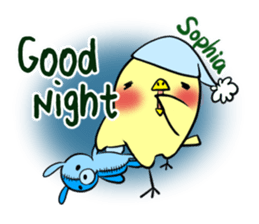 Sophia's exclusive sticker sticker #14157919