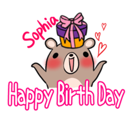 Sophia's exclusive sticker sticker #14157926