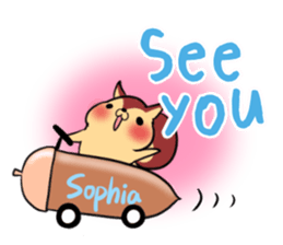 Sophia's exclusive sticker sticker #14157927