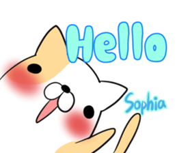 Sophia's exclusive sticker sticker #14157928