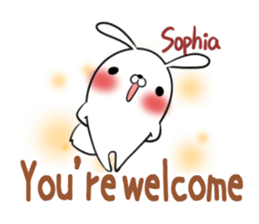 Sophia's exclusive sticker sticker #14157930