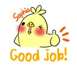Sophia's exclusive sticker sticker #14157932