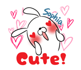 Sophia's exclusive sticker sticker #14157934