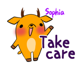 Sophia's exclusive sticker sticker #14157935