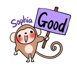 Sophia's exclusive sticker sticker #14157944