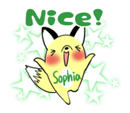 Sophia's exclusive sticker sticker #14157946