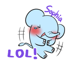 Sophia's exclusive sticker sticker #14157949