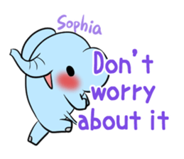 Sophia's exclusive sticker sticker #14157952