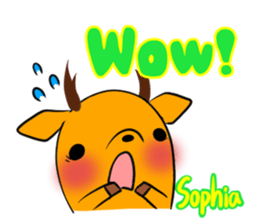 Sophia's exclusive sticker sticker #14157953