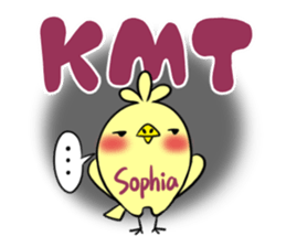 Sophia's exclusive sticker sticker #14157956