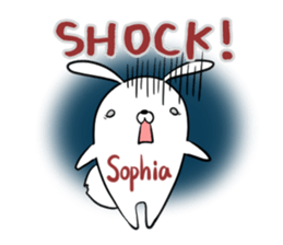 Sophia's exclusive sticker sticker #14157957