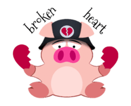 Cute Piggy Commando stickers (animated) sticker #14158450