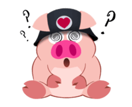 Cute Piggy Commando stickers (animated) sticker #14158452