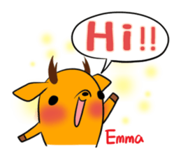 Emma's exclusive sticker sticker #14158544