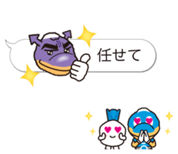 KAWASAKI FRONTALE 2016 MASCOTS STICKER sticker #14158591