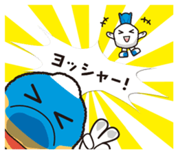KAWASAKI FRONTALE 2016 MASCOTS STICKER sticker #14158620