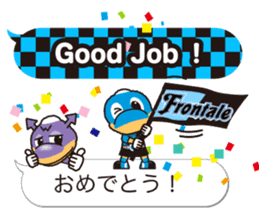 KAWASAKI FRONTALE 2016 MASCOTS STICKER sticker #14158621
