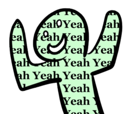 Thanks for a letter sticker #14158742