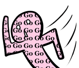 Thanks for a letter sticker #14158753