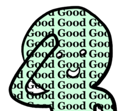 Thanks for a letter sticker #14158755