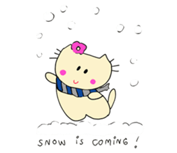 Dinkyneko & Friends #8 _Winter X'mas HNY sticker #14158936