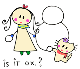 Dinkyneko & Friends #8 _Winter X'mas HNY sticker #14158940