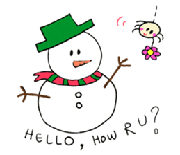 Dinkyneko & Friends #8 _Winter X'mas HNY sticker #14158943