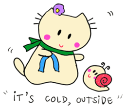 Dinkyneko & Friends #8 _Winter X'mas HNY sticker #14158948