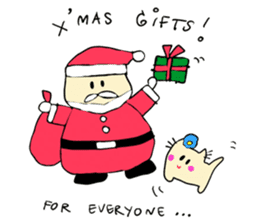 Dinkyneko & Friends #8 _Winter X'mas HNY sticker #14158953