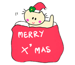 Dinkyneko & Friends #8 _Winter X'mas HNY sticker #14158954
