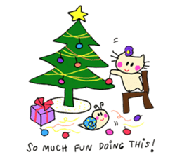 Dinkyneko & Friends #8 _Winter X'mas HNY sticker #14158955