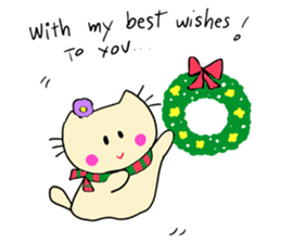 Dinkyneko & Friends #8 _Winter X'mas HNY sticker #14158956