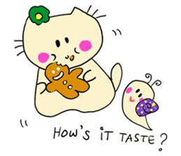 Dinkyneko & Friends #8 _Winter X'mas HNY sticker #14158964