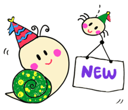 Dinkyneko & Friends #8 _Winter X'mas HNY sticker #14158968