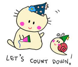 Dinkyneko & Friends #8 _Winter X'mas HNY sticker #14158970