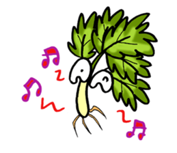 eat pakchee thai sticker #14159058