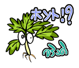 eat pakchee thai sticker #14159076