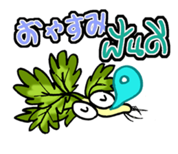 eat pakchee thai sticker #14159077