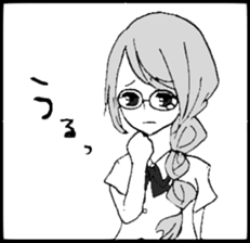 The high school girl 1 top comic sticker #14159186