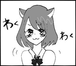 The high school girl 1 top comic sticker #14159205