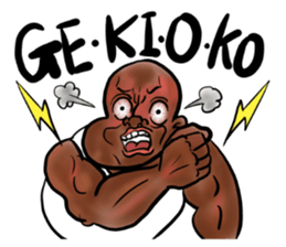 Japanese which a foreigner seems to say sticker #14159358