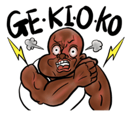 Japanese which a foreigner seems to say sticker #14159358