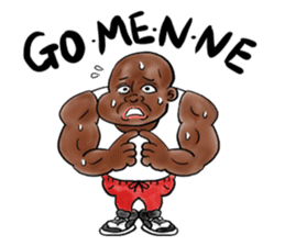 Japanese which a foreigner seems to say sticker #14159359