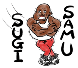 Japanese which a foreigner seems to say sticker #14159362