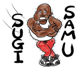 Japanese which a foreigner seems to say sticker #14159362