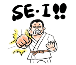 Japanese which a foreigner seems to say sticker #14159371