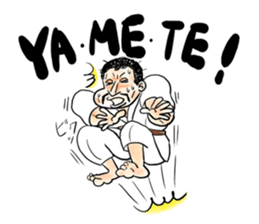 Japanese which a foreigner seems to say sticker #14159376