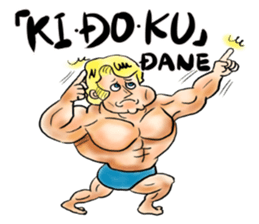 Japanese which a foreigner seems to say sticker #14159388