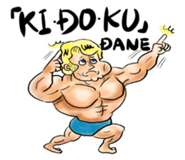 Japanese which a foreigner seems to say sticker #14159388