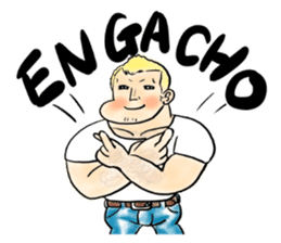 Japanese which a foreigner seems to say sticker #14159397